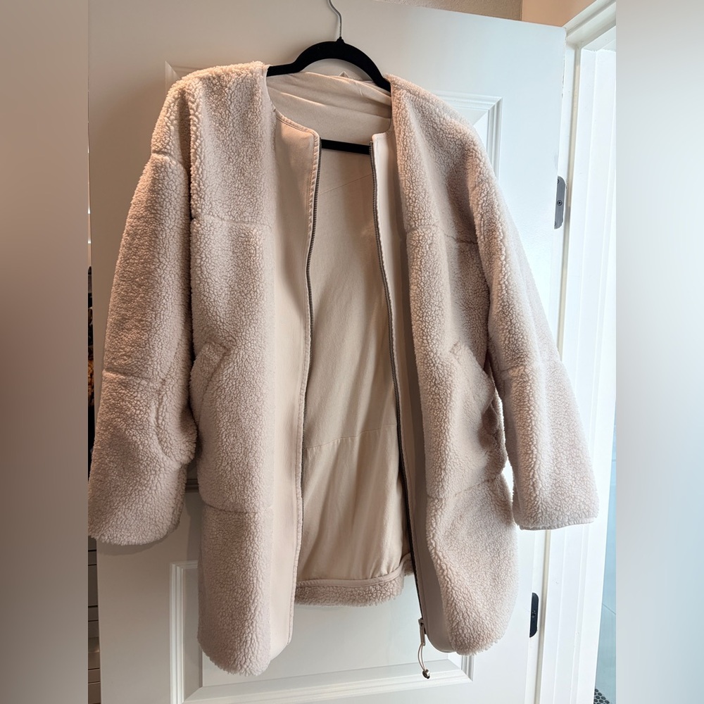 SOLD Lululemon fleece Full Zip Coat